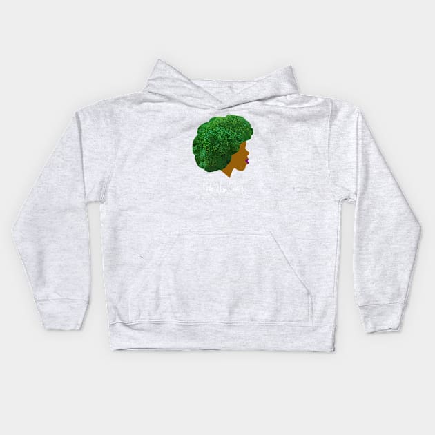 Kale Von Celery in White Kids Hoodie by Kale Von Celery